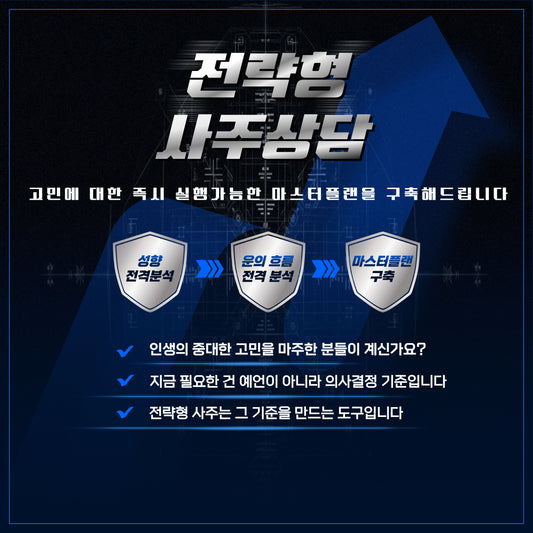 전략형 사주상담